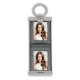 PHOTO KEYCHAIN DARK SILVER