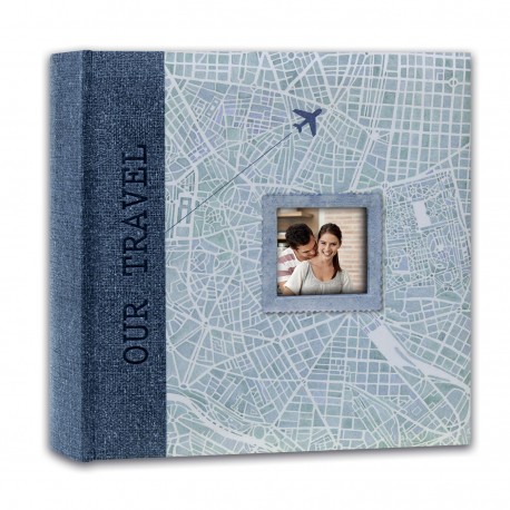ALBUM MAP BLUE 13X19/200